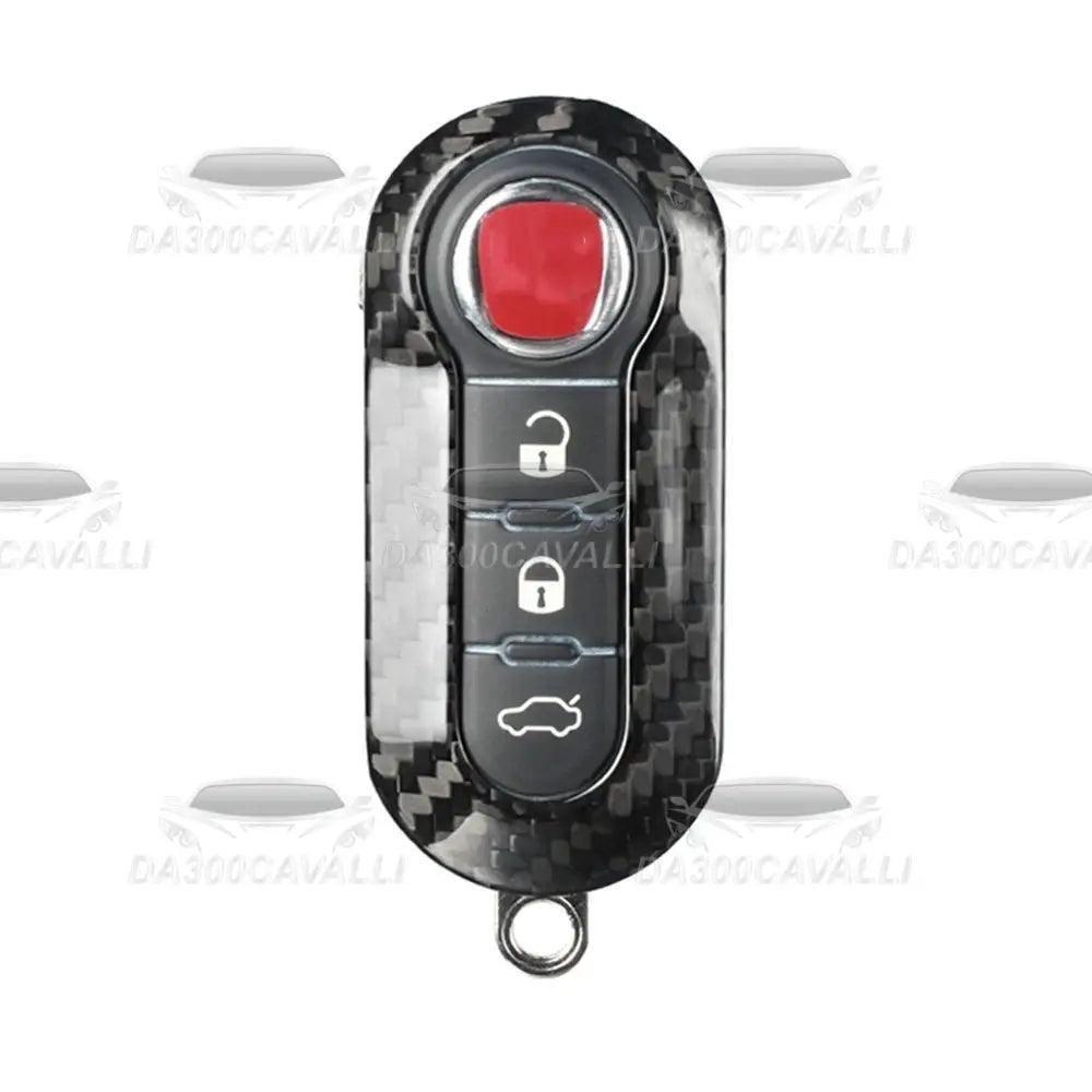 Cover Chiavi In Fibra Di Carbonio Fiat 500 Punto Bravo Lancia Ypsilon - Da300Cavalli