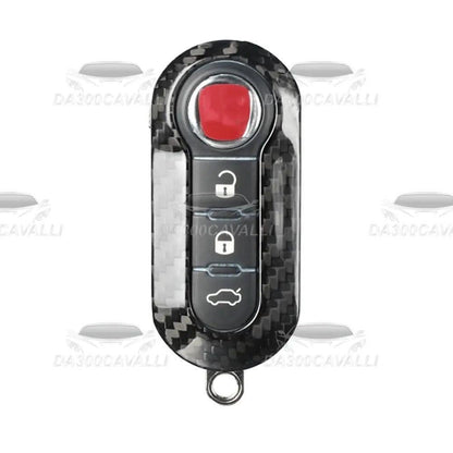 Cover Chiavi In Fibra Di Carbonio Fiat 500 Punto Bravo Lancia Ypsilon - Da300Cavalli