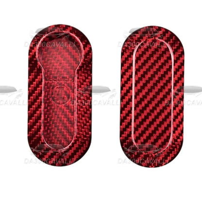 Cover Chiavi In Fibra Di Carbonio Fiat 500 Punto Bravo Lancia Ypsilon - Da300Cavalli