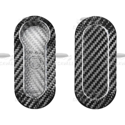 Cover Chiavi In Fibra Di Carbonio Fiat 500 Punto Bravo Lancia Ypsilon - Da300Cavalli