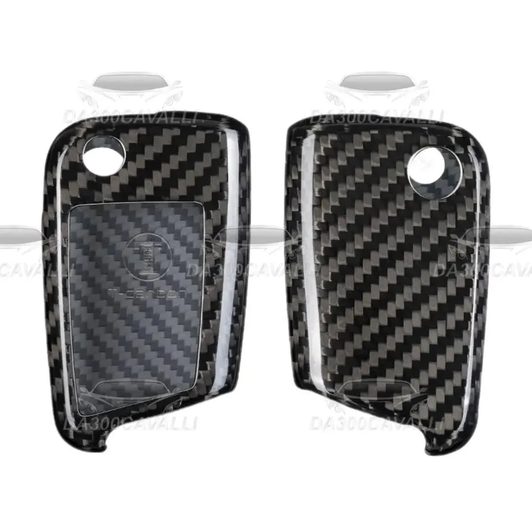Cover Chiavi In Fibra Di Carbonio Seat Ibiza Leon Fr 2 Skoda Octavia — Da300Cavalli — foto 2