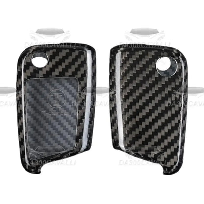 Cover Chiavi In Fibra Di Carbonio Seat Ibiza Leon Fr 2 Skoda Octavia — Da300Cavalli — foto 2