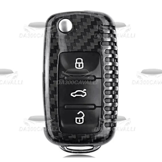Cover Chiavi In Fibra Di Carbonio Vw Golf 5 Polo - Da300Cavalli