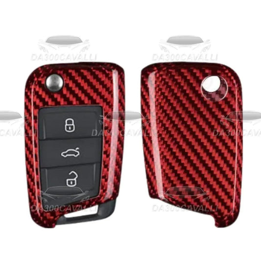 Cover Chiavi In Fibra Di Carbonio Vw Scirocco Golf 6 7 7.5 - Da300Cavalli