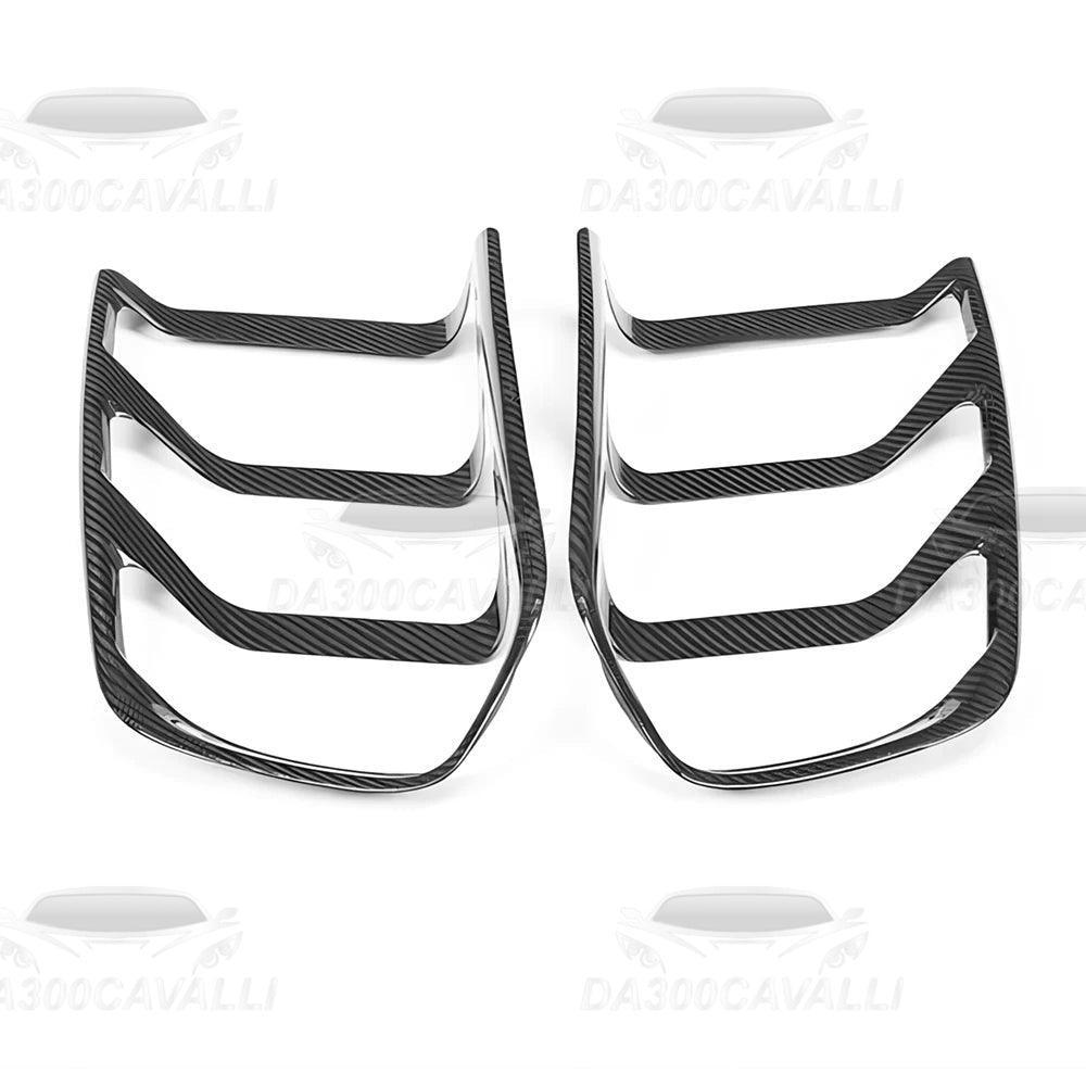 Cover Fari Posteriori Ford Mustang Coupe Fibra Di Carbonio (2015-2017) - Da300Cavalli