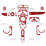 Cover Interni Fiat 500 (2012-2015) Fibra Di Carbonio