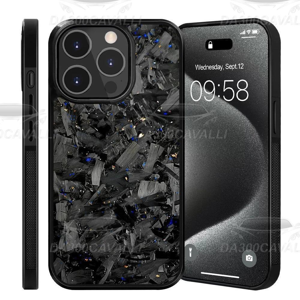 Cover IPhone In Fibra Di Carbonio Forgiato - Da300Cavalli