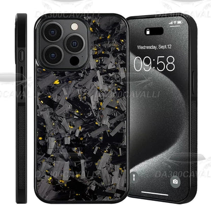 Cover IPhone In Fibra Di Carbonio Forgiato - Da300Cavalli