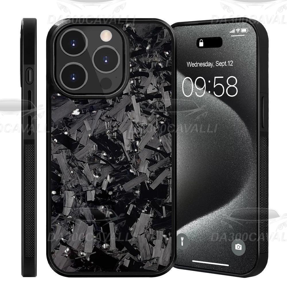 Cover IPhone In Fibra Di Carbonio Forgiato - Da300Cavalli