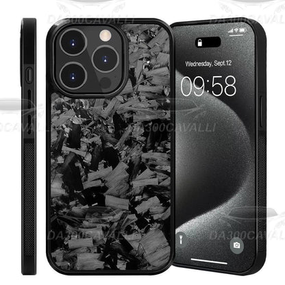 Cover IPhone In Fibra Di Carbonio Forgiato - Da300Cavalli