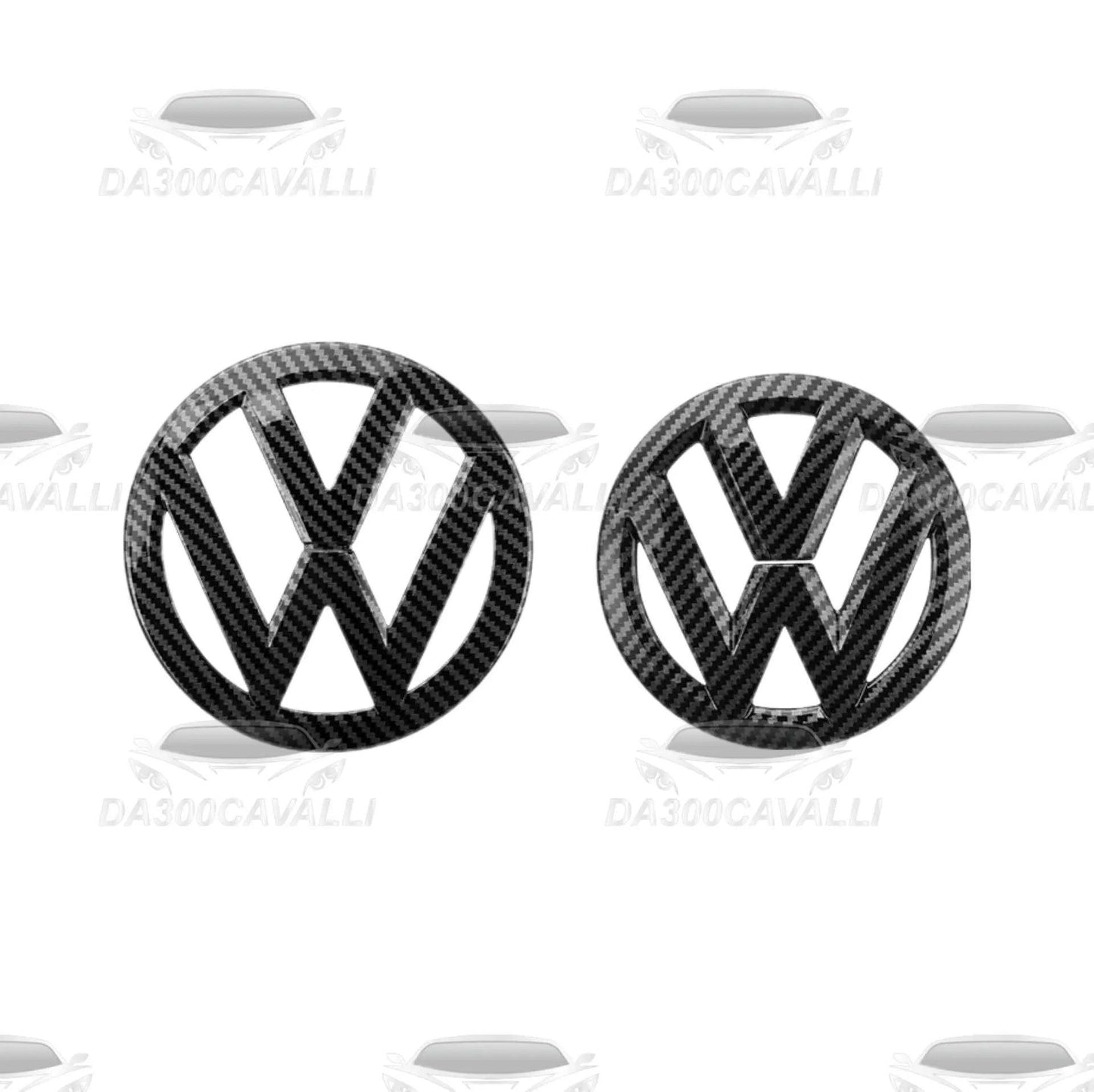 Cover Logo Anteriore E Posteriore Vw Golf (2006-2022) - Da300Cavalli