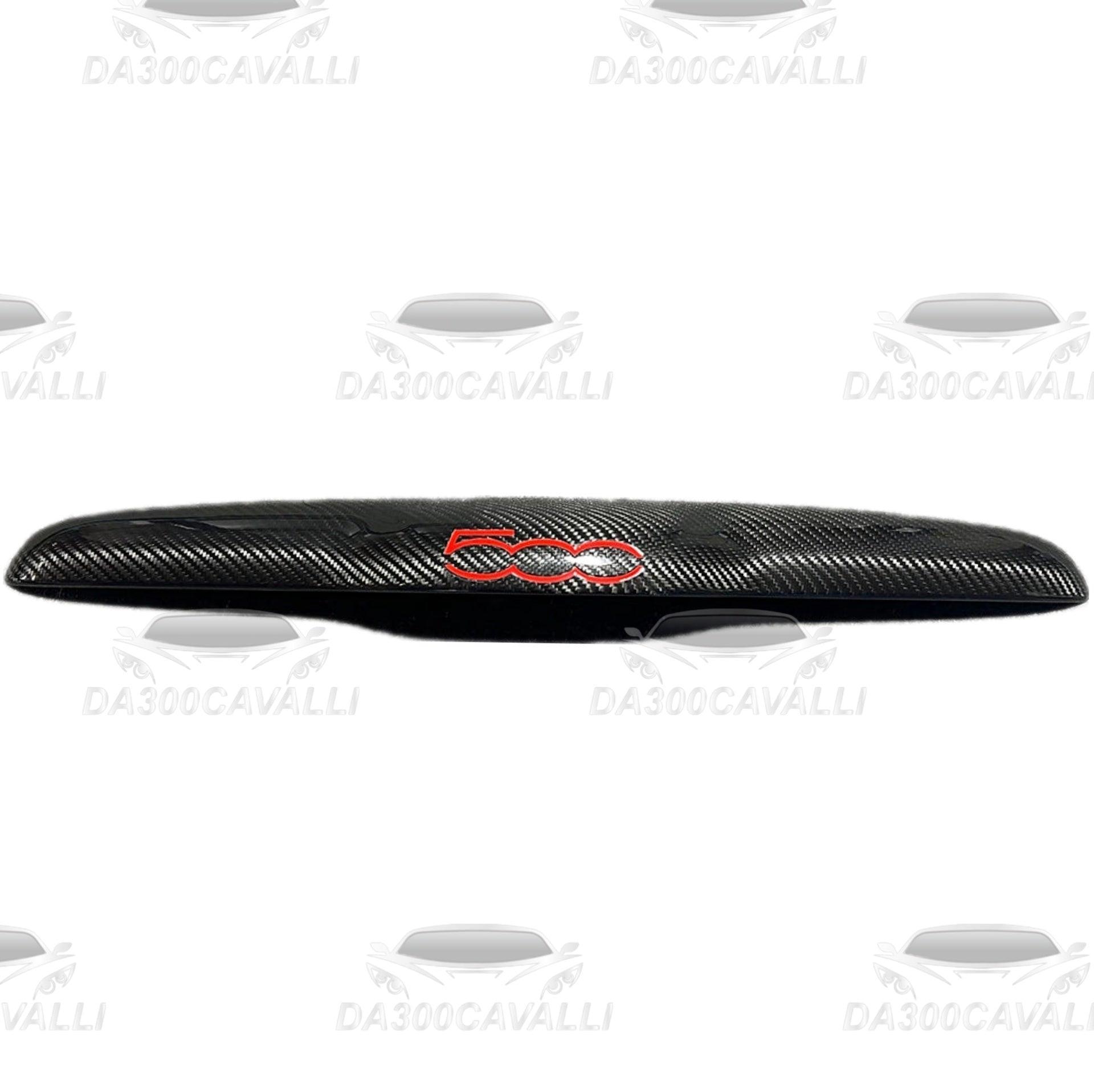 Cover Maniglie Fibra Di Carbonio Fiat 500 595 695 Abarth - Da300Cavalli