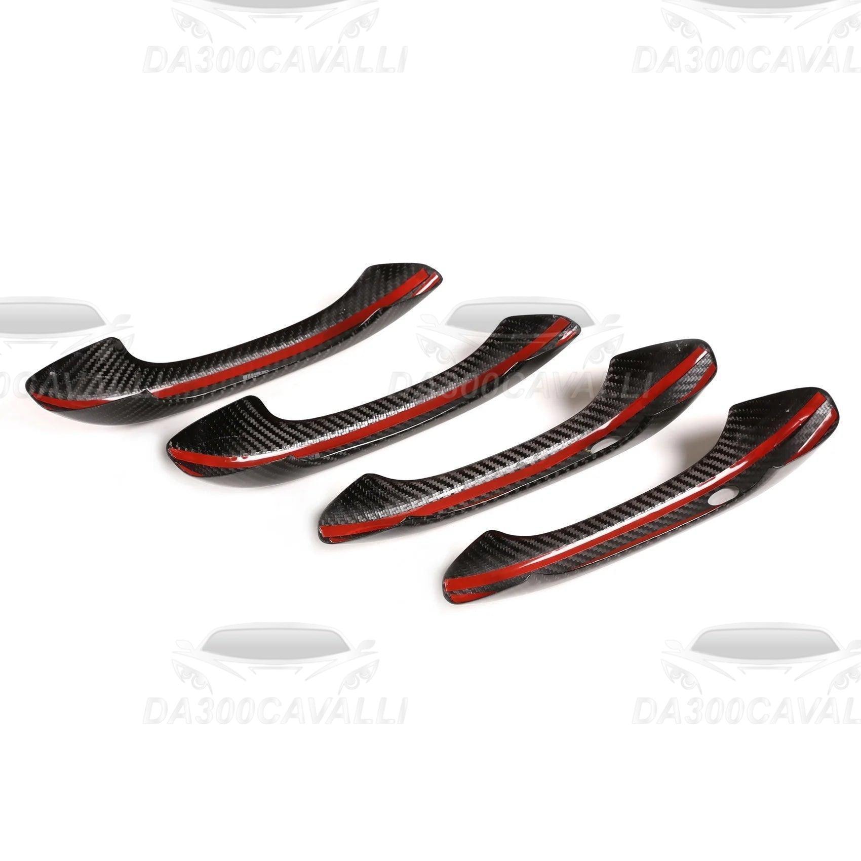 Cover Maniglie Porsche Macan Cayenne Panamera (2014-2020) Fibra Di Carbonio - Da300Cavalli