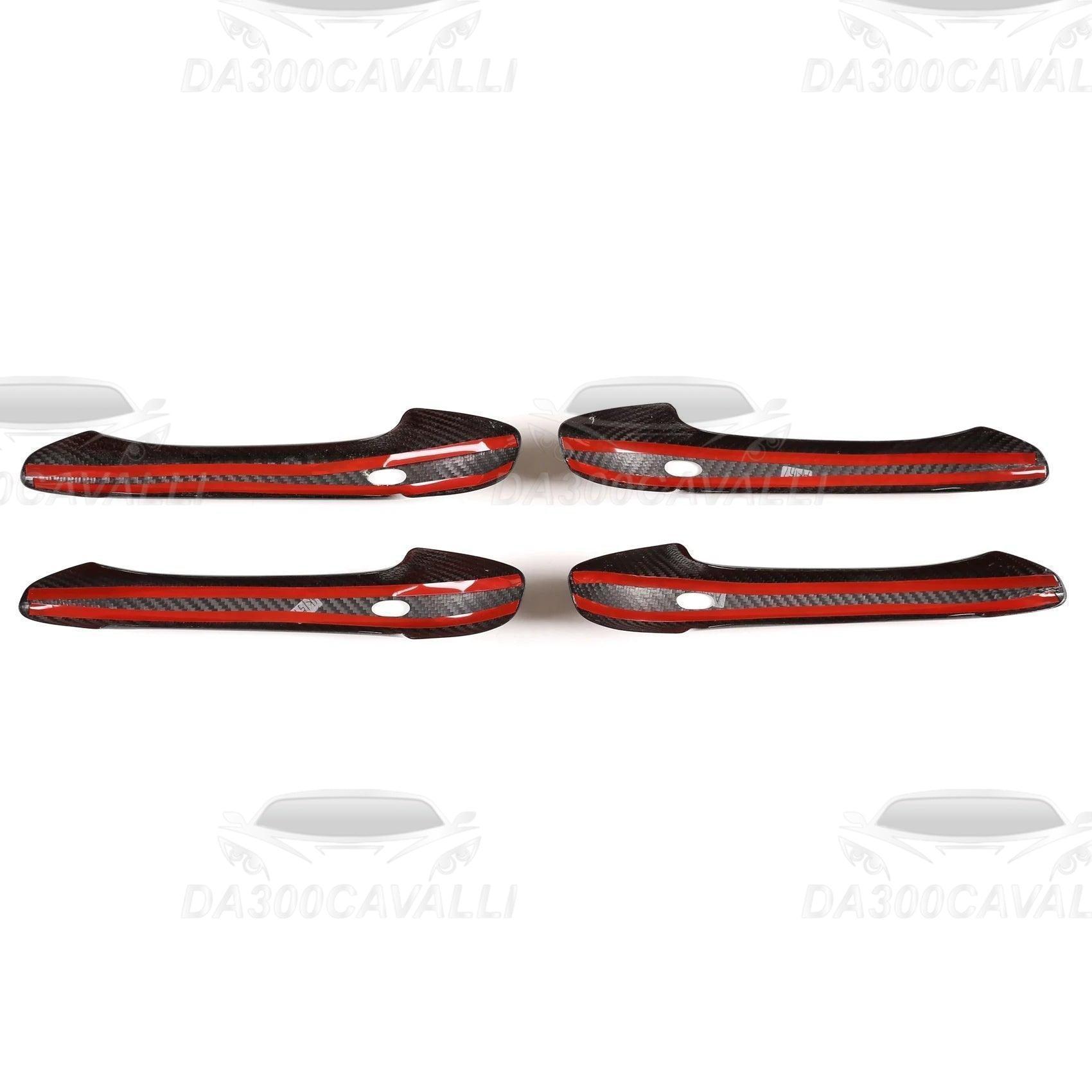 Cover Maniglie Porsche Macan Cayenne Panamera (2014-2020) Fibra Di Carbonio - Da300Cavalli