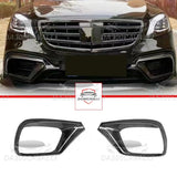 Cover Presa D'aria Mercedes Classe S W222 Fibra Di Carbonio (2018-2019)