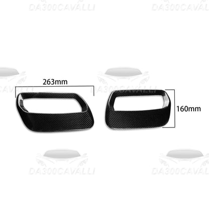 Cover Prese D’aria Ford Mustang (2018-2022) Fibra Di Carbonio - Da300Cavalli