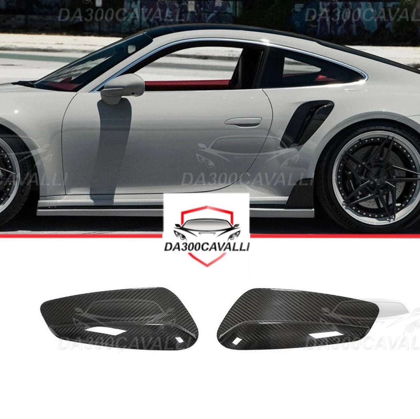 Cover Prese D’Aria Porsche 911 (2019-2022) Dry Carbon - Da300Cavalli