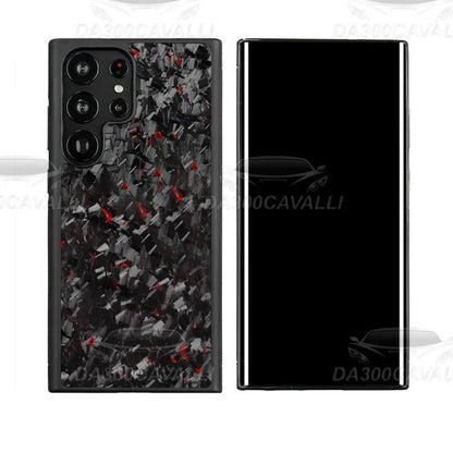 Cover Samsung Galaxy In Fibra Di Carbonio Forgiato — Da300Cavalli