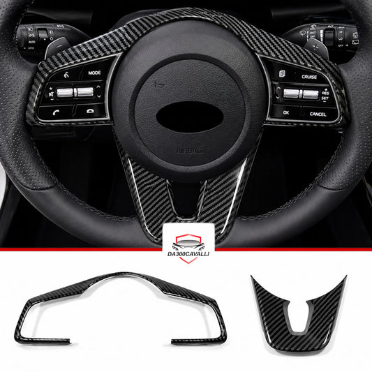 Cover Volante Kia Ceed Fibra Di Carbonio — Da300Cavalli