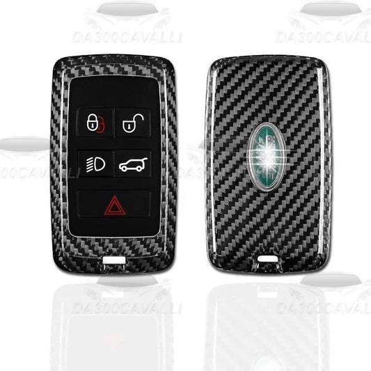 Custodia Chiave Range Rover Defender Discovery Vogue  Sport Velar Fibra Di Carbonio — Da300Cavalli