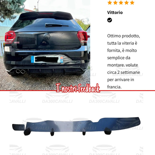 diffusore-4-pinnette-volkswagen-polo-mk6-da300cavalli-1 - Da300Cavalli