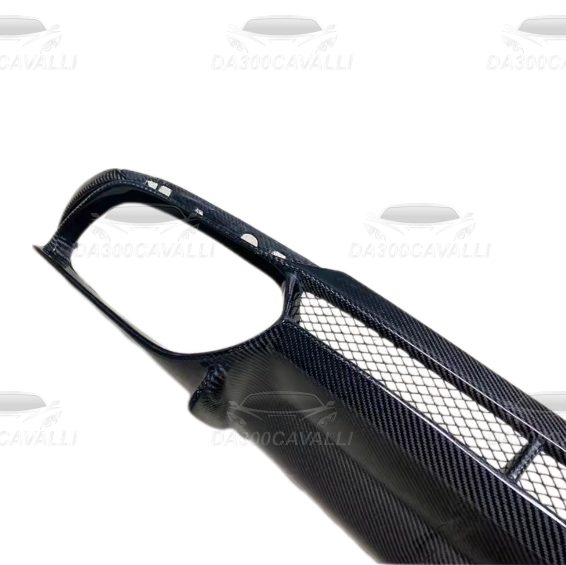 Diffusore Alfa Romeo Giulia (2017-2020) In Fibra Di Carbonio - Da300Cavalli