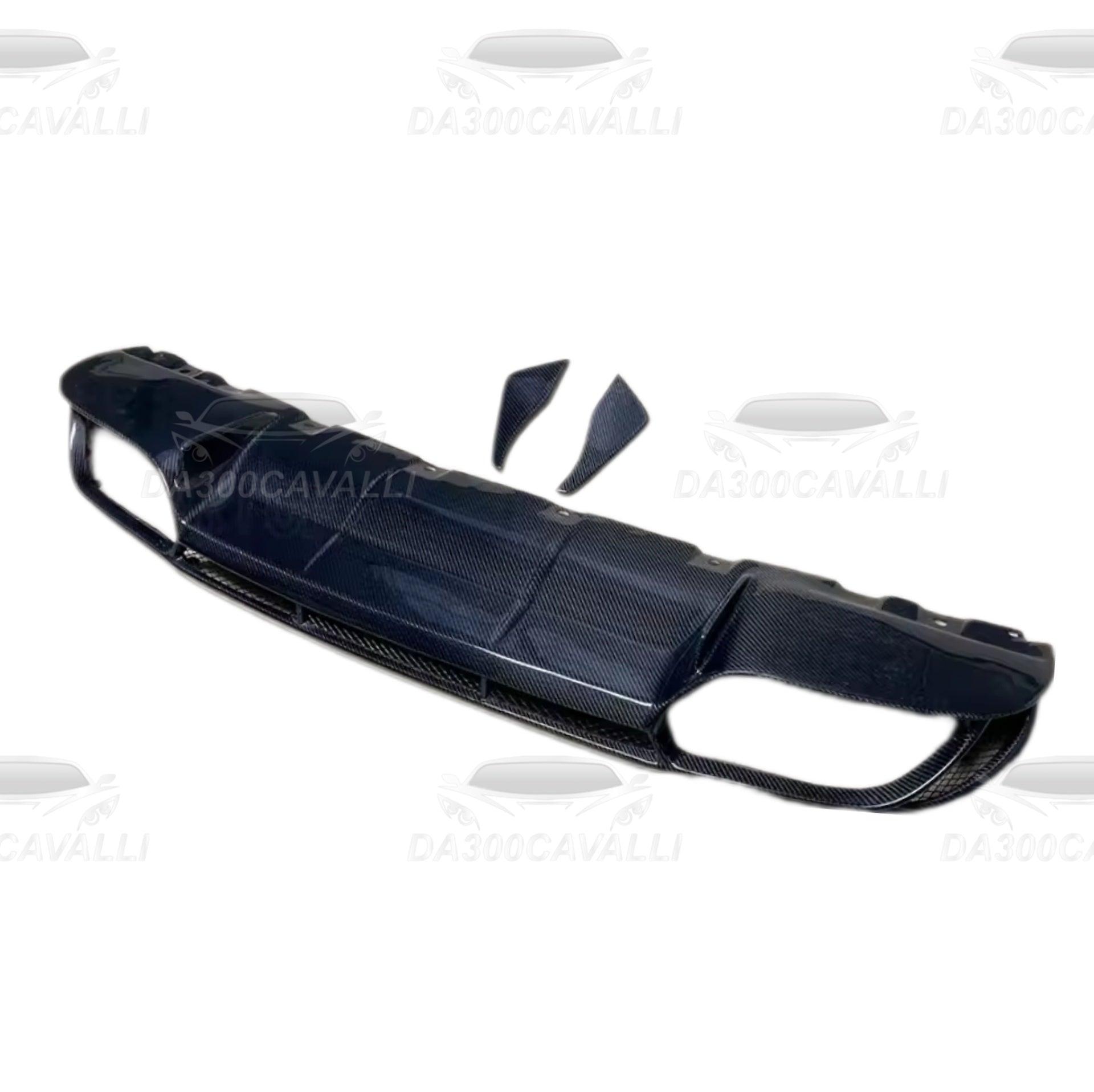 Diffusore Alfa Romeo Giulia (2017-2020) In Fibra Di Carbonio - Da300Cavalli