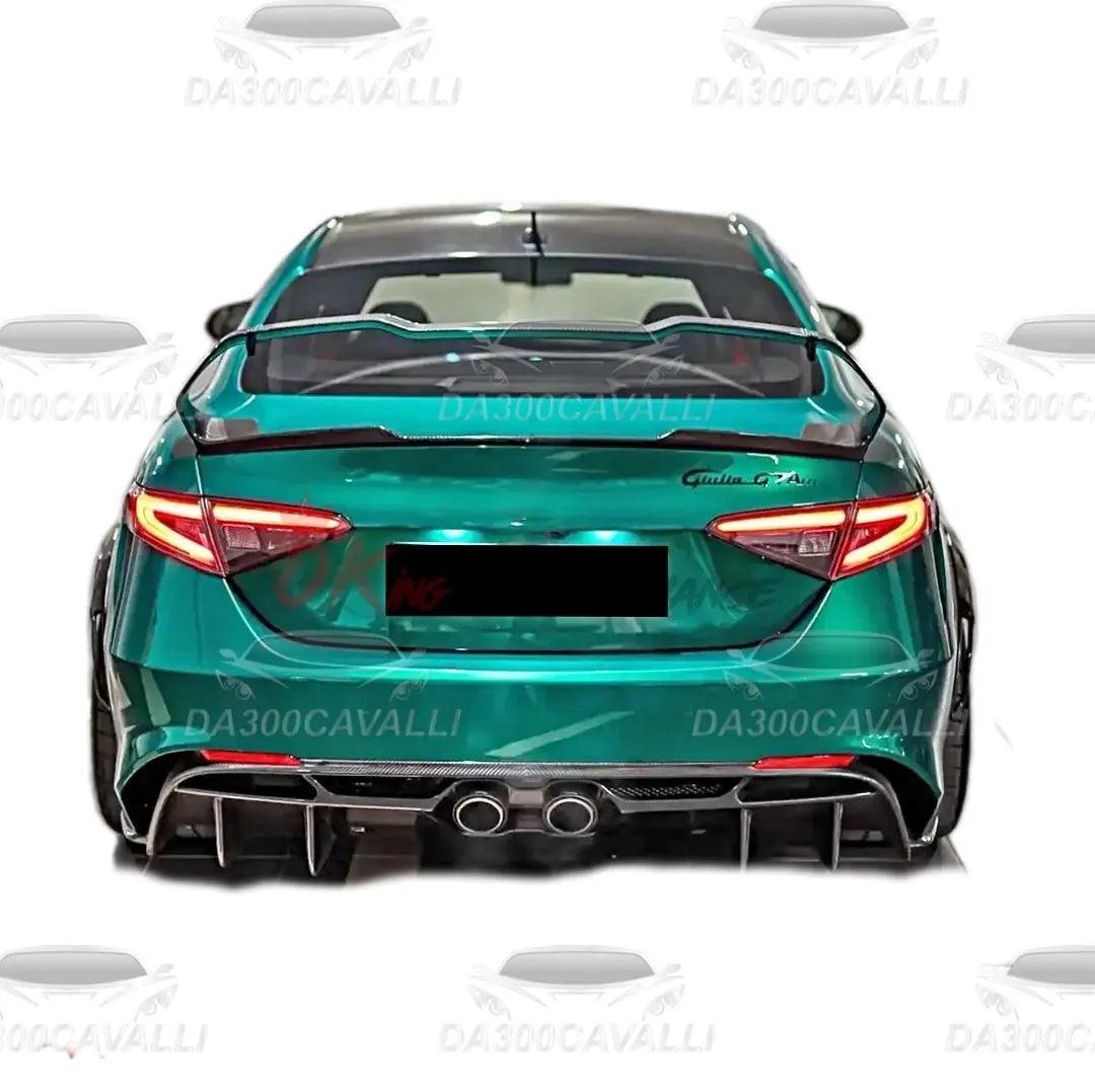 Diffusore Alfa Romeo Giulia Stile Gtam - Da300Cavalli