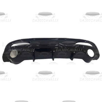 Diffusore posteriore nero Alfa Romeo Mito, ricambio tuning auto Da300Cavalli