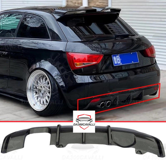 Diffusore Audi A1 (2011-2014) Fibra Di Carbonio - Da300Cavalli