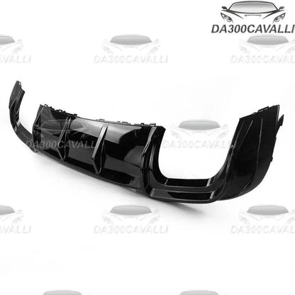 Diffusore posteriore nero lucido per Audi A3 S3 2017-2020, tuning auto Da300Cavalli.