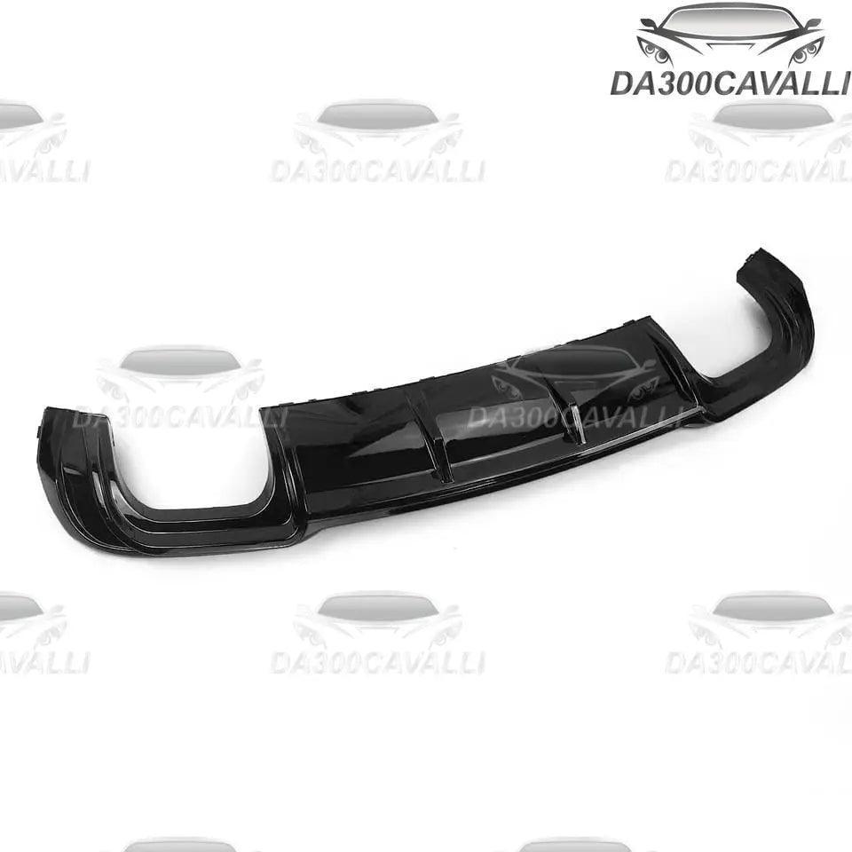 Diffusore posteriore nero per Audi A3 S3 2017-2020, accessorio tuning Da300Cavalli.