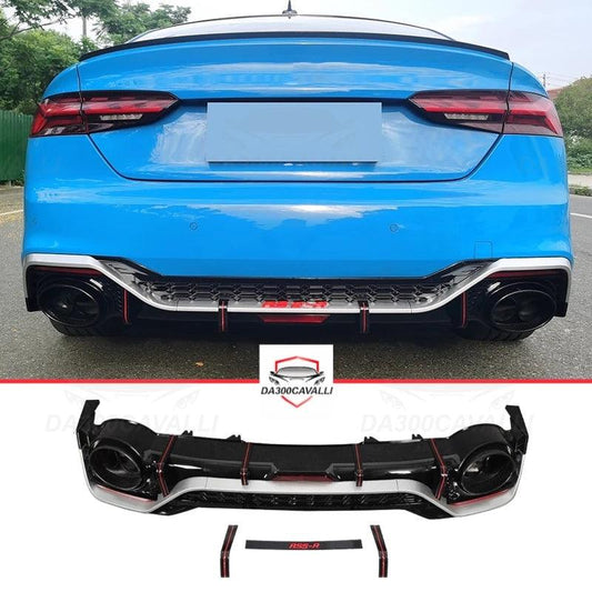 Diffusore Audi A5 (2021-2024) Fibra Di Carbonio - Da300Cavalli