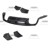 Diffusore Audi Tt Mk3 (2015-2019) In Fibra Di Carbonio