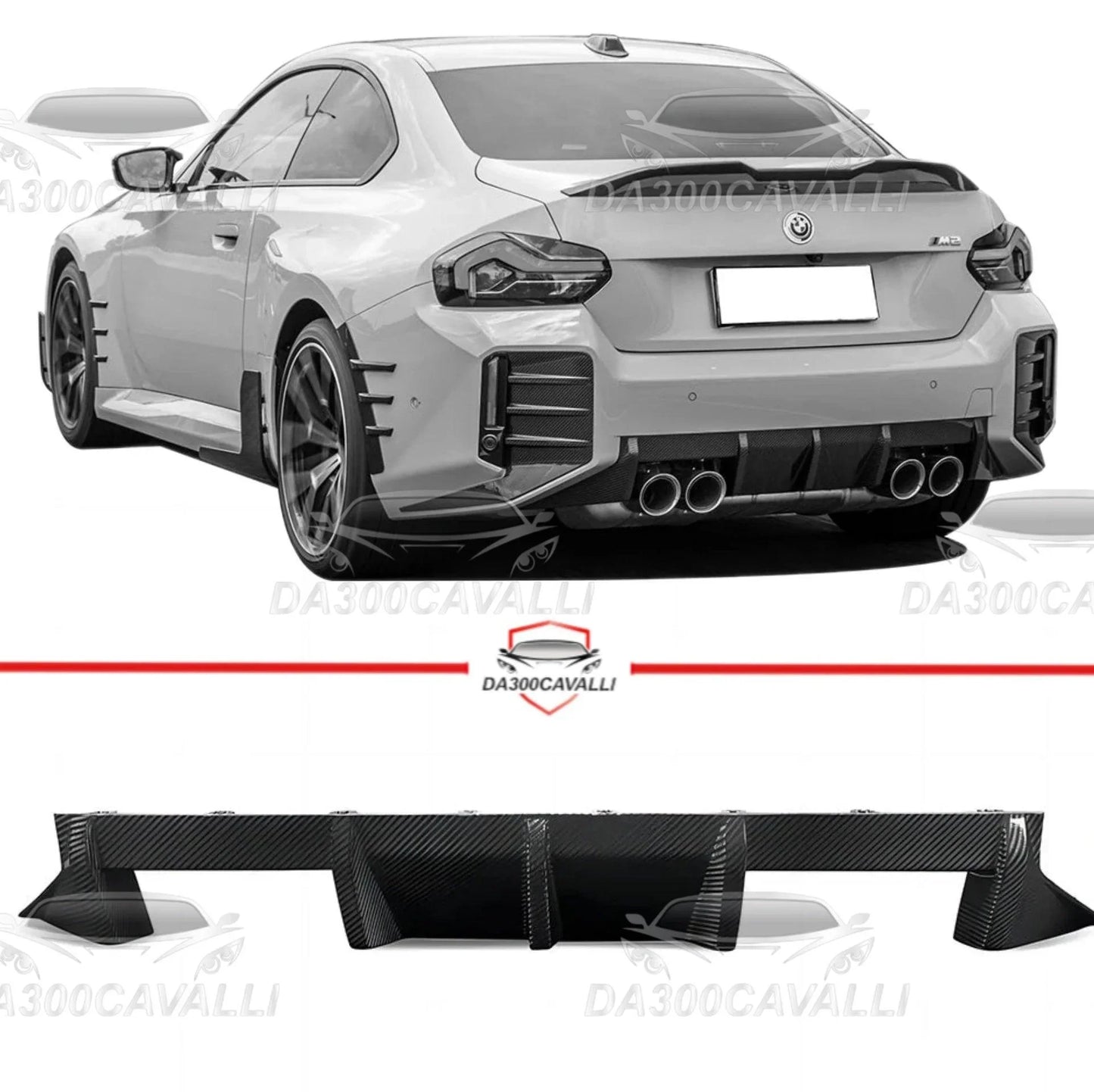 diffusore-bmw-m2-coupe-g87-fibra-di-carbonio-da300cavalli-1 - Da300Cavalli