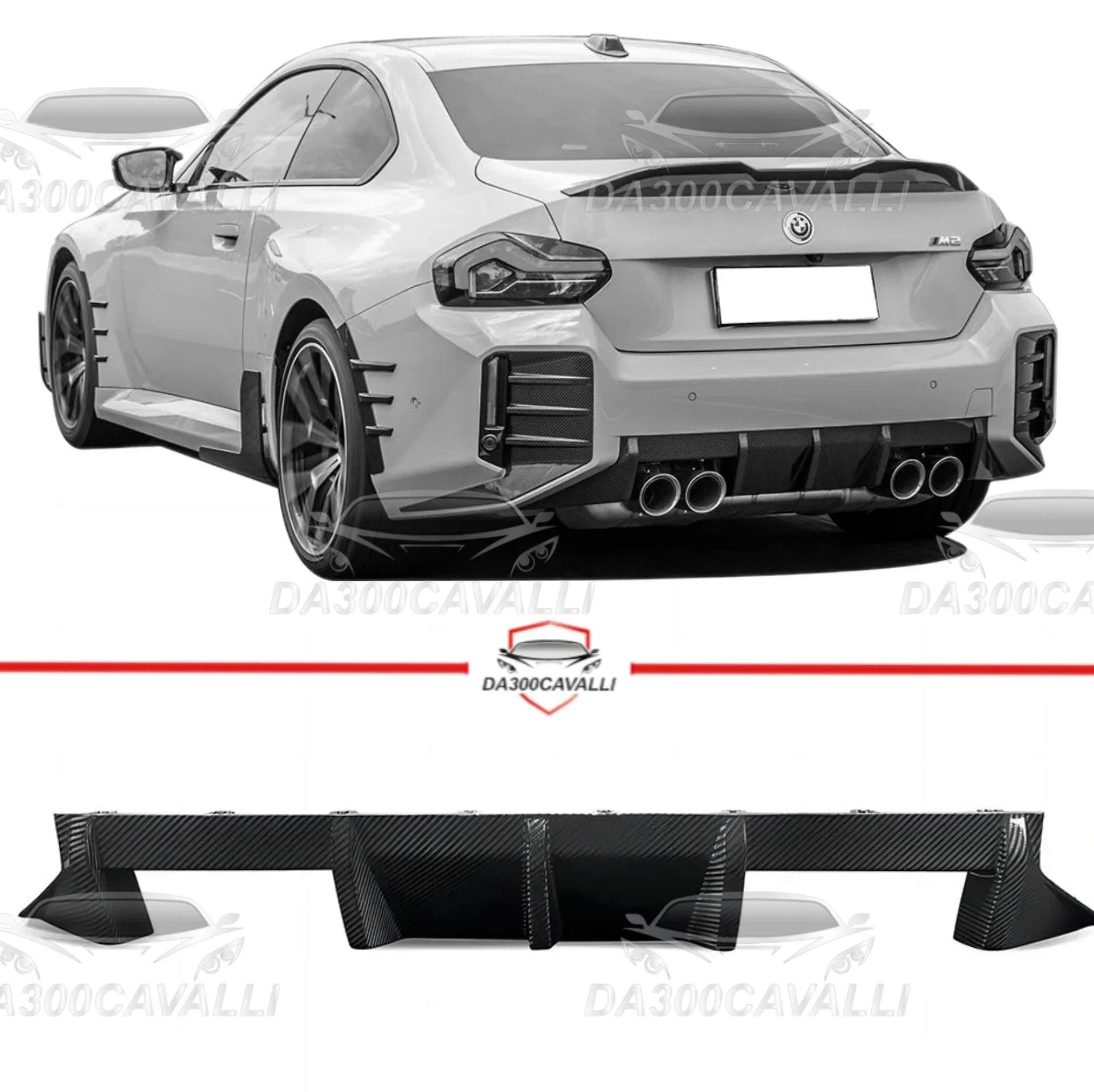 diffusore-bmw-m2-coupe-g87-fibra-di-carbonio-da300cavalli-1 - Da300Cavalli