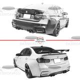 Diffusore BMW M3 F80 M4 F82 Fibra Di Carbonio