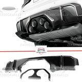 Diffusore BMW M3 M4 G80 G82 G83 Fibra Di Carbonio