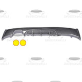 Diffusore Bmw Serie 2 Fibra Di Carbonio F22 F23 2014-2020)