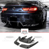 Diffusore BMW Serie 6 F12 F13 F06 Fibra Di Carbonio