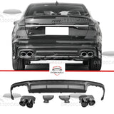 Diffusore Con Terminali Di Scarico Audi A6 (2019-2023)