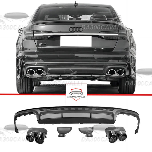 diffusore-con-terminali-di-scarico-audi-a6-2019-2023-da300cavalli-1 - Da300Cavalli