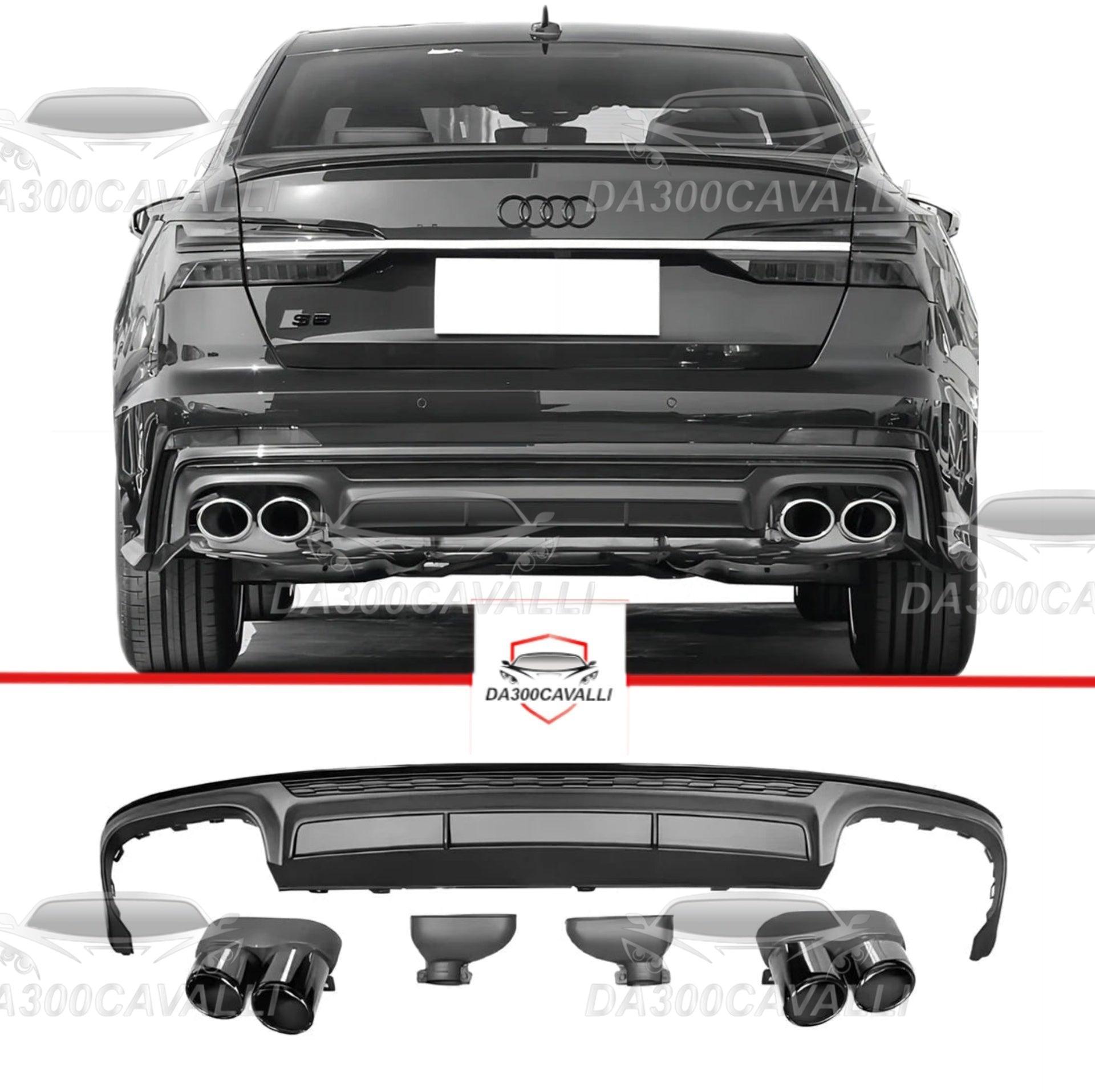 Diffusore Con Terminali Di Scarico Audi A6 (2019-2023) - Da300Cavalli