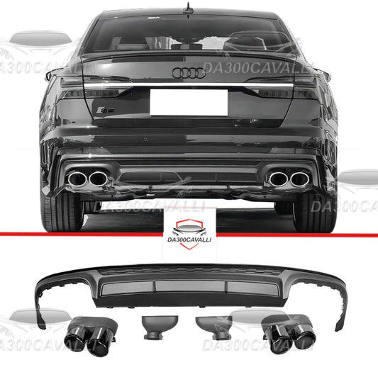 Diffusore Con Terminali Di Scarico Audi A6 (2019-2023) - Da300Cavalli