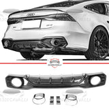 Diffusore Con Terminali Di Scarico Audi A7 S-Line S7 Sportback (2019-2021)