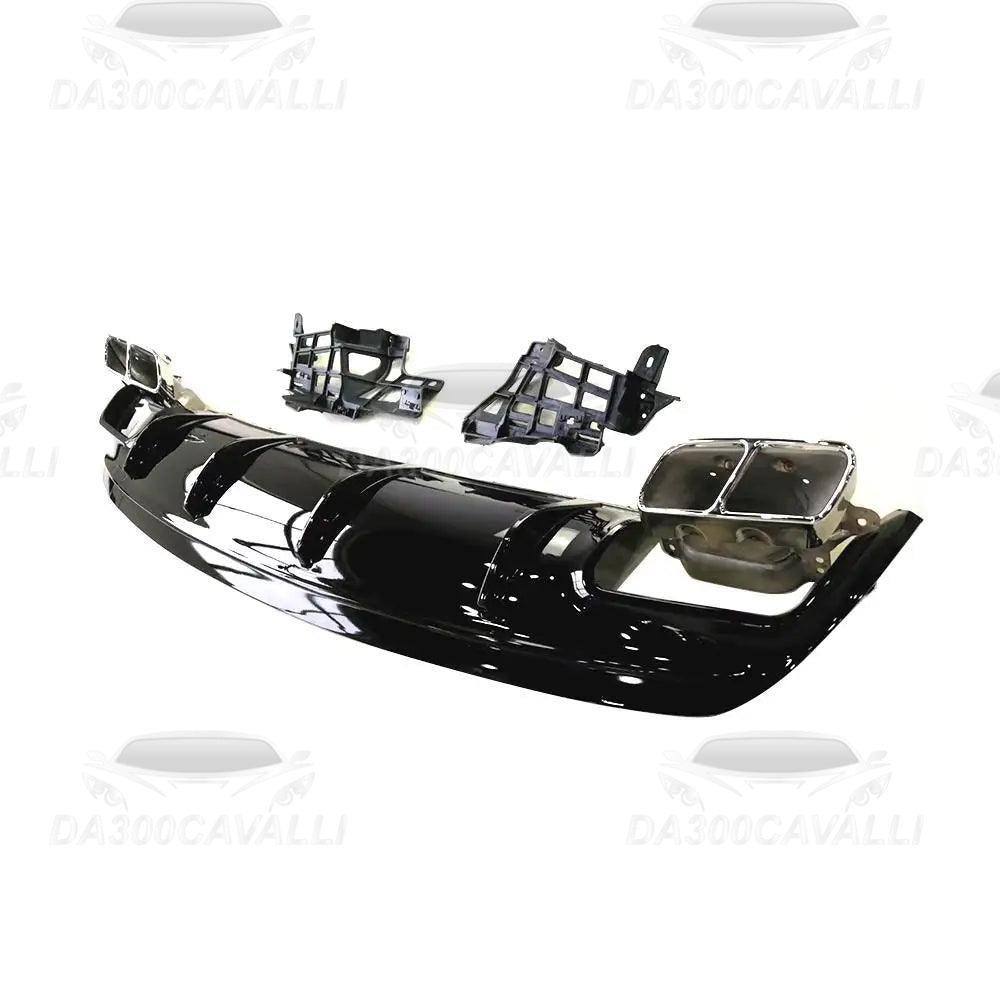 Diffusore Con Terminali Di Scarico Mercedes CLA W117 Fibra Di Carbonio - Da300Cavalli