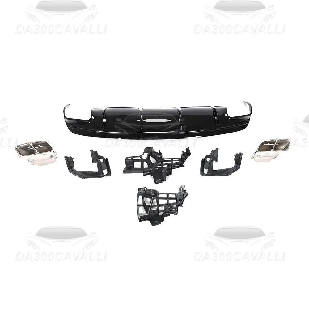 Diffusore Con Terminali Di Scarico Mercedes CLA W117 Fibra Di Carbonio - Da300Cavalli