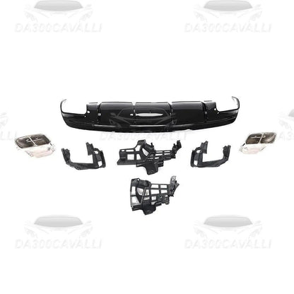 Diffusore Con Terminali Di Scarico Mercedes CLA W117 Fibra Di Carbonio - Da300Cavalli