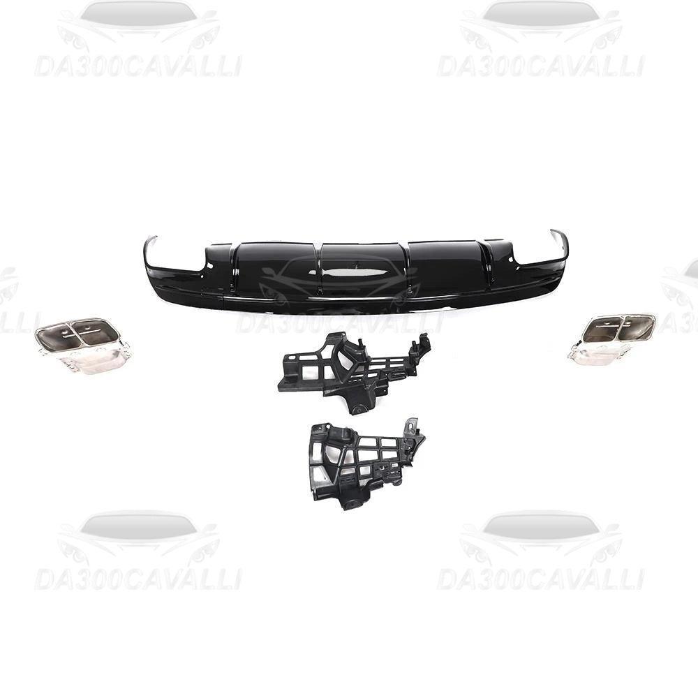 Diffusore Con Terminali Di Scarico Mercedes CLA W117 Fibra Di Carbonio - Da300Cavalli