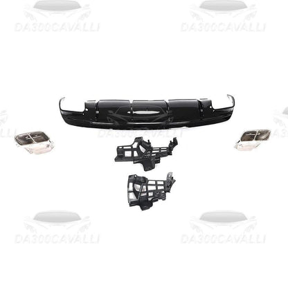 Diffusore Con Terminali Di Scarico Mercedes CLA W117 Fibra Di Carbonio - Da300Cavalli